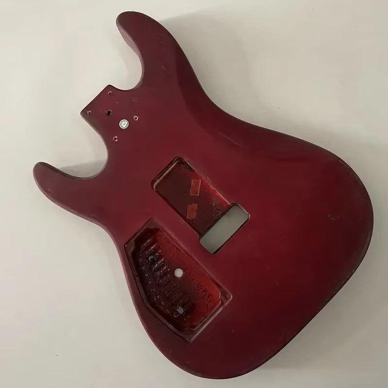 Red HH Double Cutaway Guitar Basswood Body