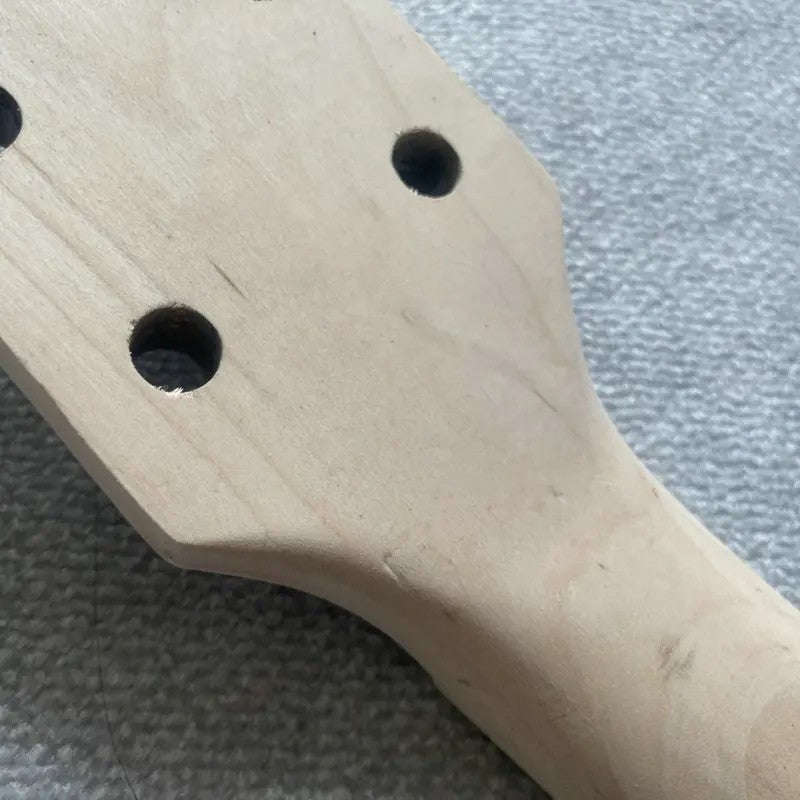 Black Basswood Guitar Body with Maple Neck, Rosewood Fingerboard DIY P