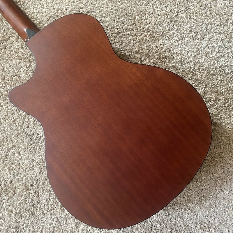 41 Inch Maple Top Acoustic Guitar, Mahogany Sides Body Rosewood Finger