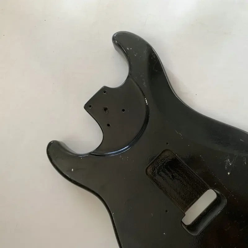 Basswood Black Guitar Body Fit Stratocaster Strat