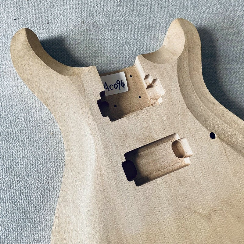 Mahogany Wood Guitar DIY Project Body