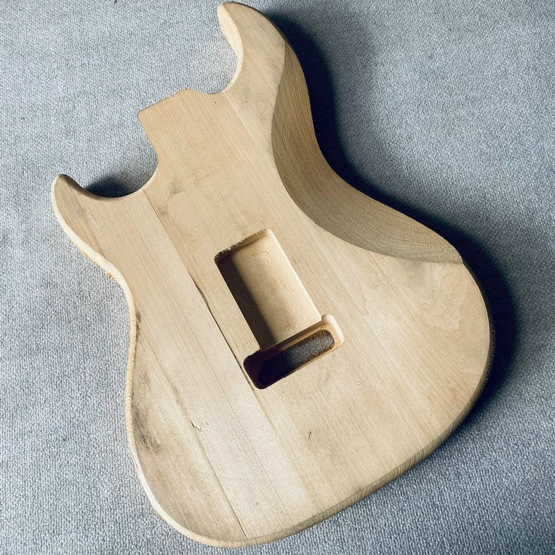 Basswood HSH Guitar Unfinished Body Fit Stratocaster Strat