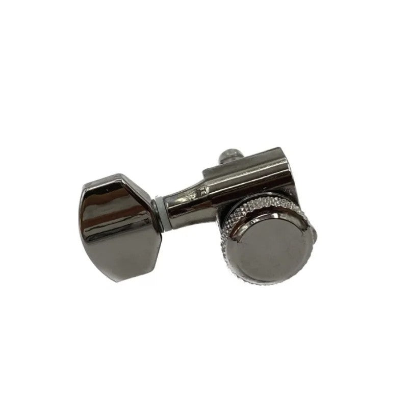 Locking 3R3L Black Nickel Guitar Machine Heads Pegs Fit Ibanez,Washbur
