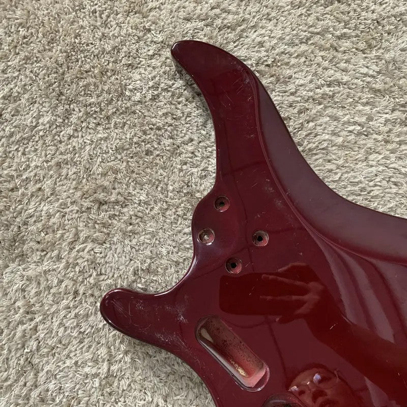 Wine Red 4 String Electric Bass Basswood Body