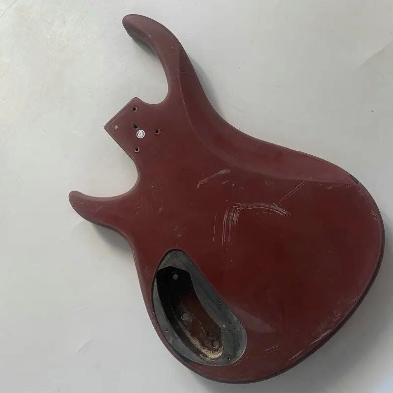 Red Basswood DIY Project Bass Body
