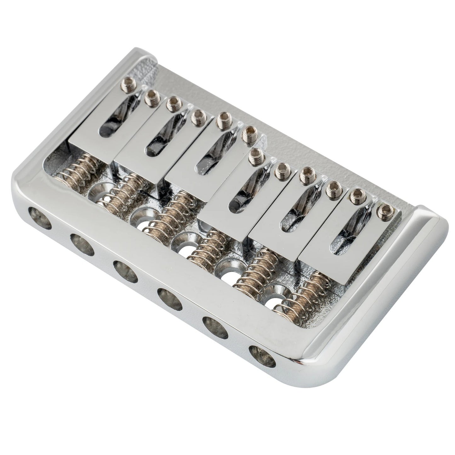 Chrome Fixed Hardtail Guitar Bridge Fit Stratocaster Strat
