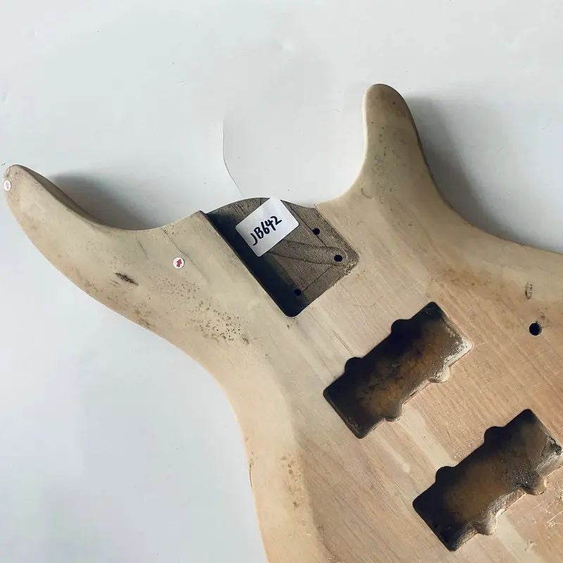 4 String Electric Bass Okoume Wood Body DIY Project