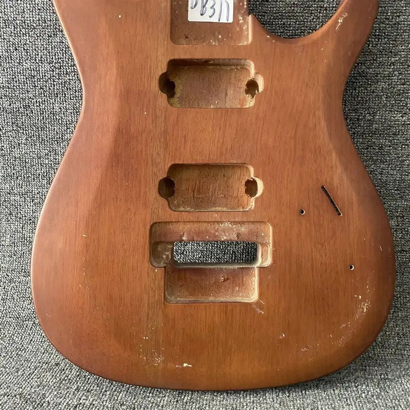HH Okoume Wood Guitar Double Cutaway Body