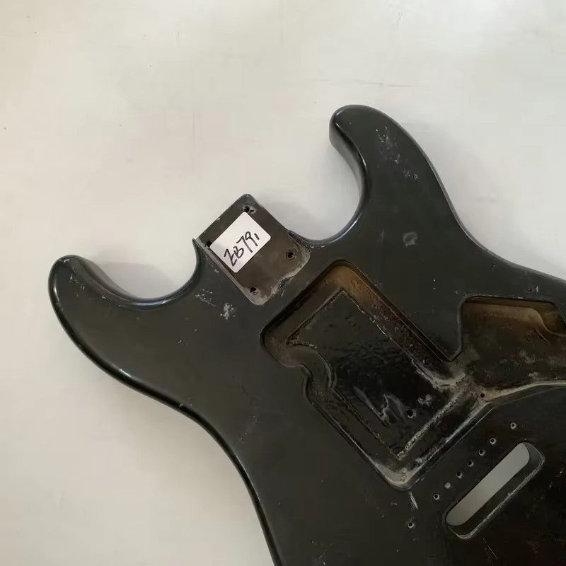Black Basswood Guitar Body Fit Strat ST