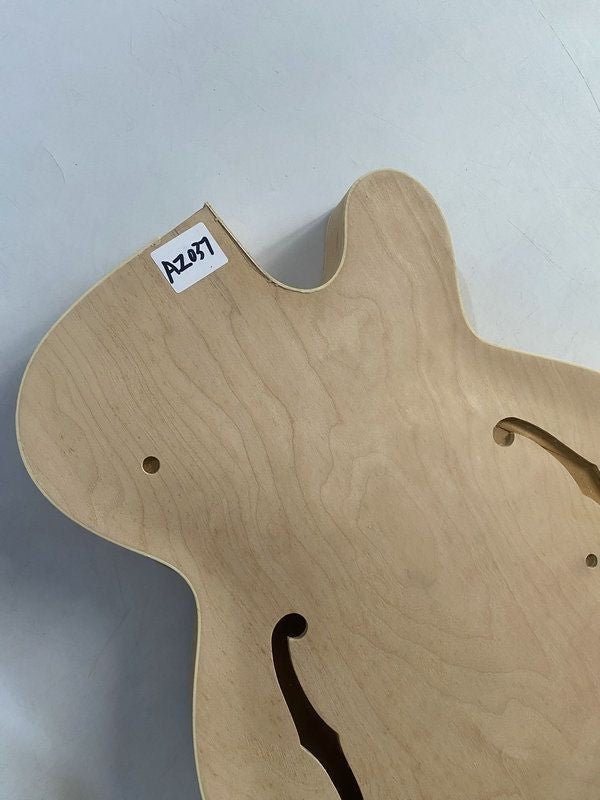 Spruce and Maple Wood Hollow Body Jazz Guitar DIY Project