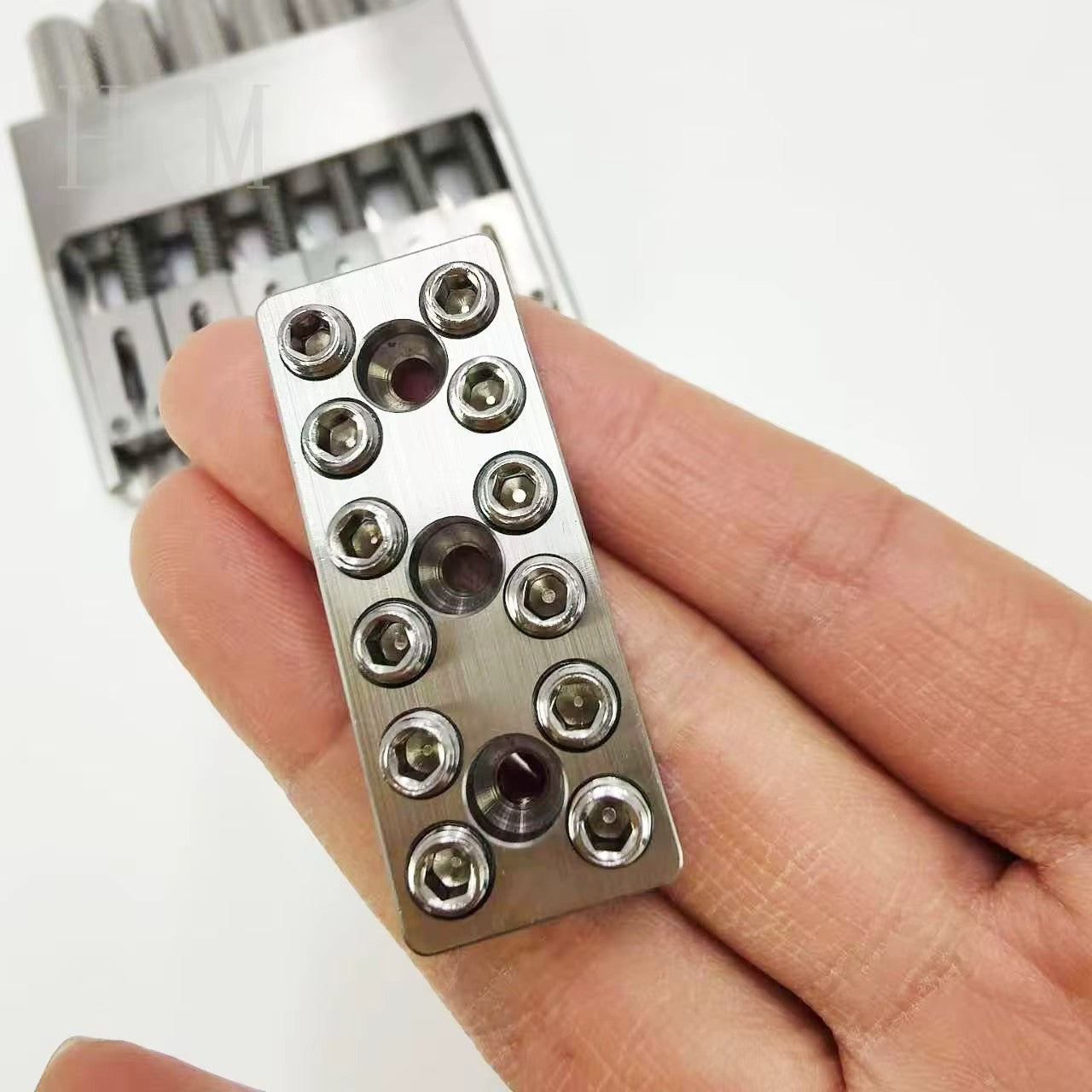 Stainless Steel Headless Guitar String Lock Nut