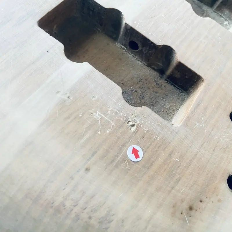 4 String Electric Bass Okoume Wood Body DIY Project