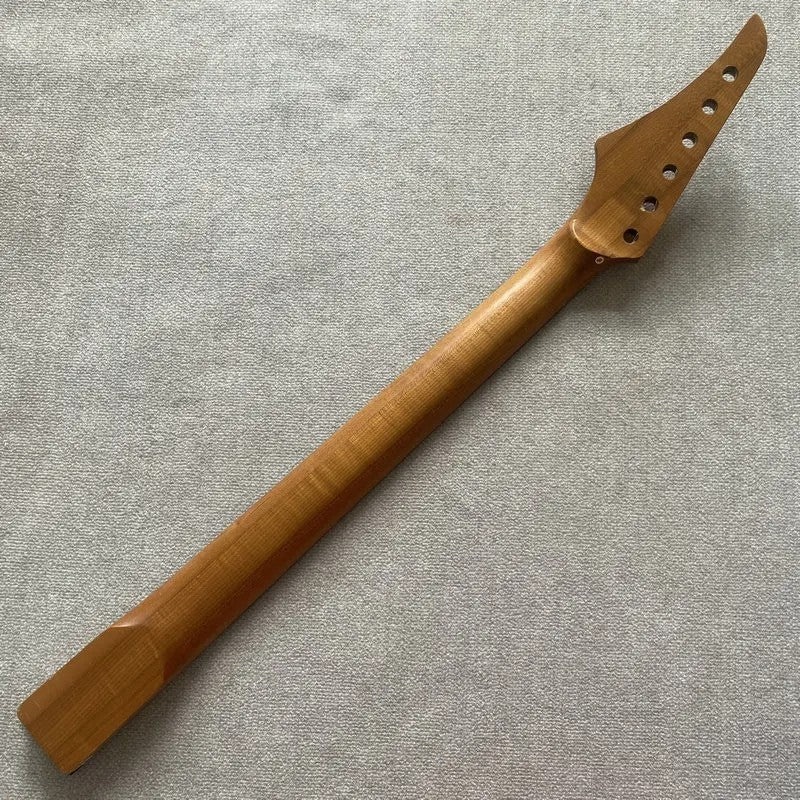 Roasted Maple Wood Electric Guitar Neck, Rosewood 24 Frets Fingerboard