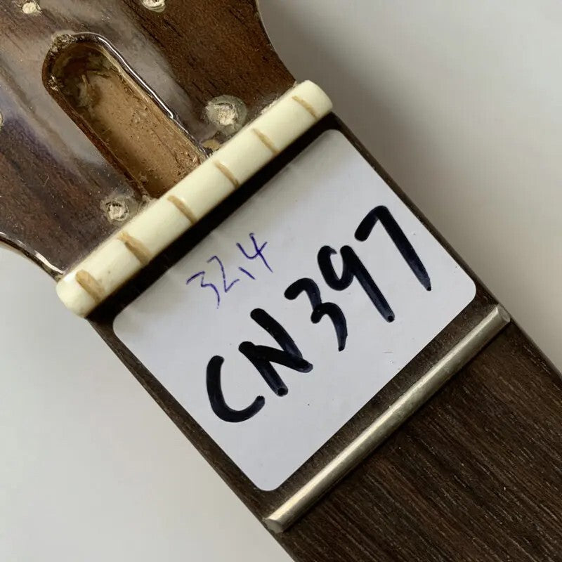 Red DIY Project Guitar Mahogany Body with Maple Neck, Rosewood Fingerb