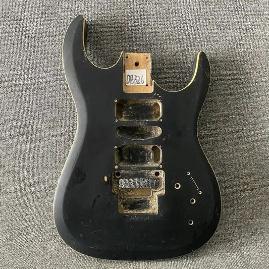 HSH 7 String Guitar Basswood Body in Black