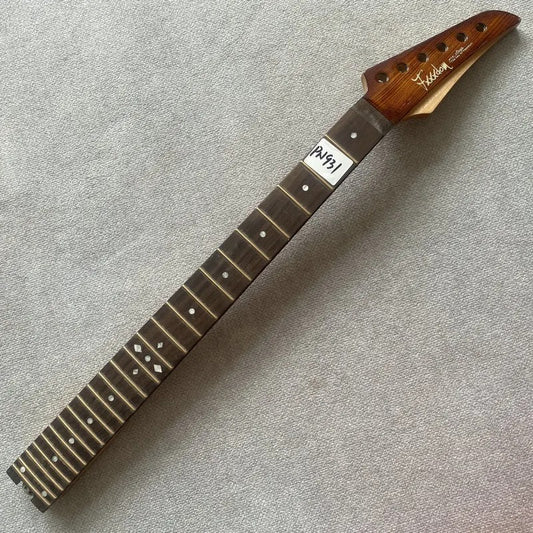 Custom Roasted Maple Wood Guitar Neck, 24 Frets Rosewood Fingerboard F