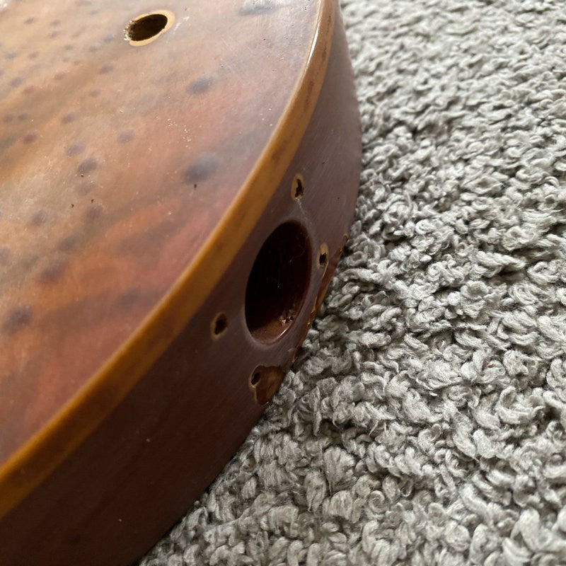 Cherry Burst Quilted Maple Top Guitar Body with Neck Fit Les Paul LP D