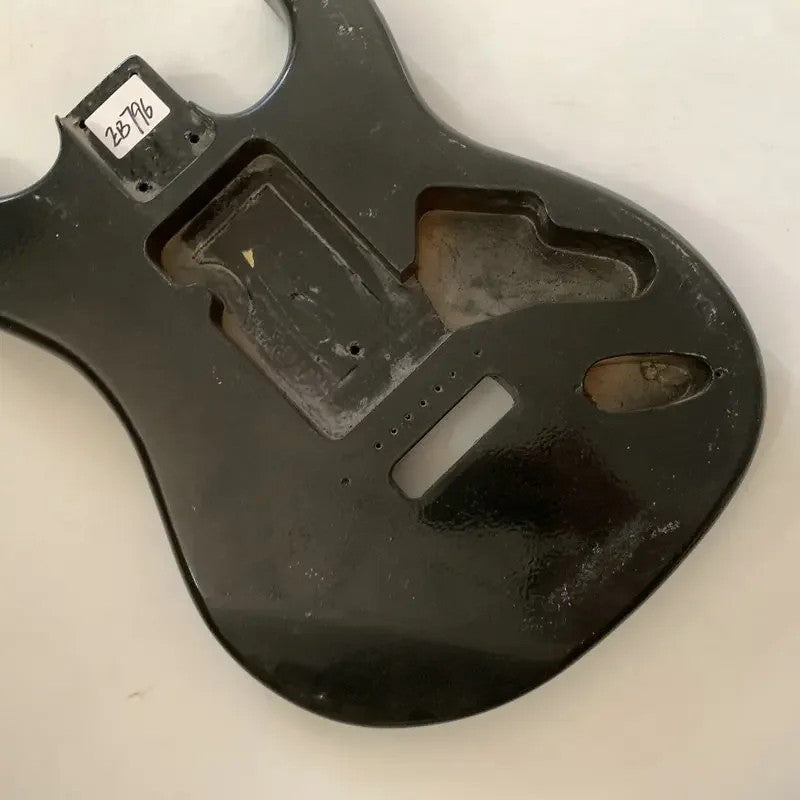 Basswood Black Guitar Body Fit Stratocaster Strat