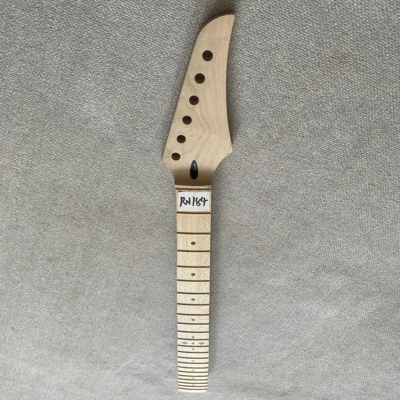 22 Frets Maple Wood Guitar Neck, Maple Fingebroard