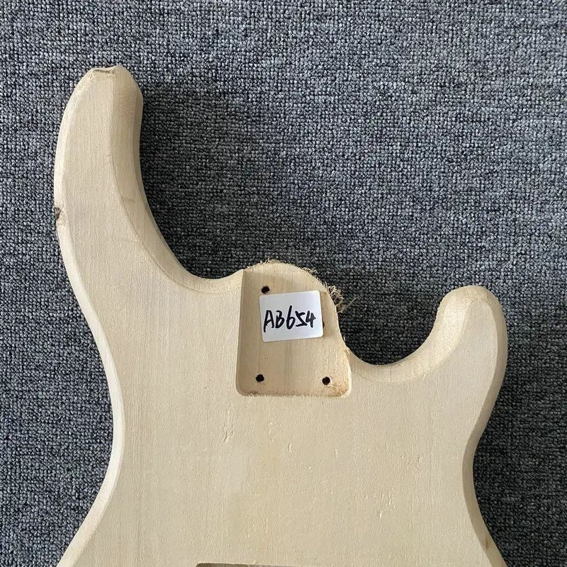 Unfinished Basswood 4 String Bass Solid Body DIY Project