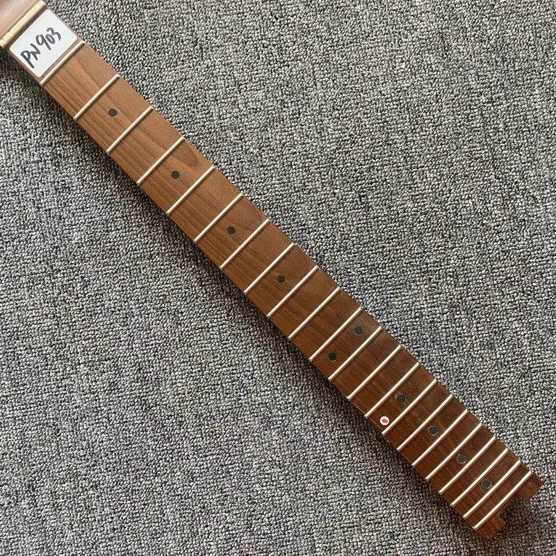Roasted Maple Wood Electric Guitar Neck, 22 Frets Maple Fingerboard