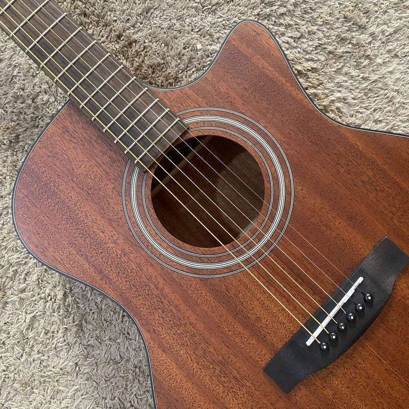 Mahogany Wood 40 Inch Acoustic Guitar, Rosewood Fingerboard Neck
