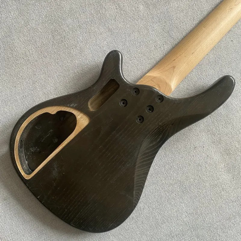 5 String Electric Bass Basswood Body with Maple Neck