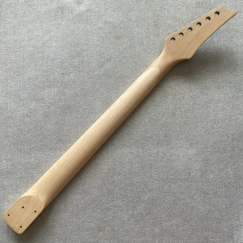 Reversed Headstock Guitar Neck, Maple Fingerboard 24 Frets