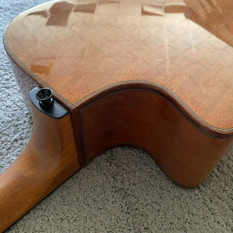Caraya 41" Acoustic Guitar, Solid Spruce Top Body, Mahogany Neck