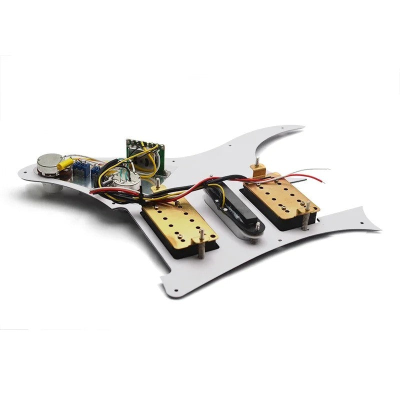 Large Pole Pickups Guitar HSH Prewired Loaded Pickguard Fit Ibanez Gui