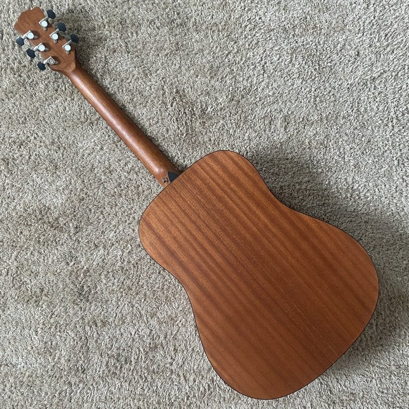Luna Acoustic Guitar, Spruce Top Body, Mahogany Neck, Rosewood Fingerb