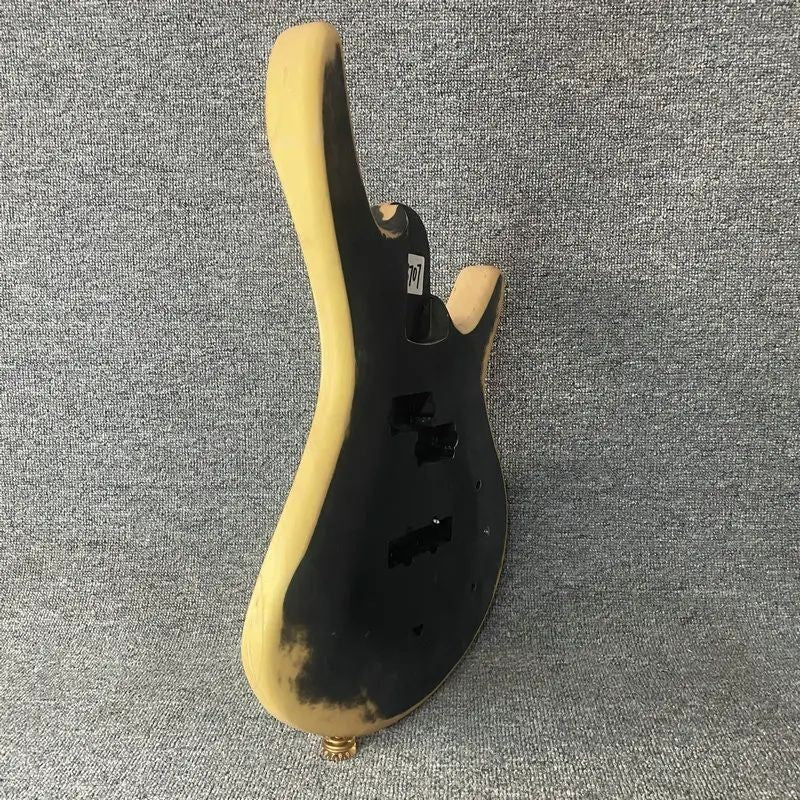 Black 4 String Electric Bass Guitar Body