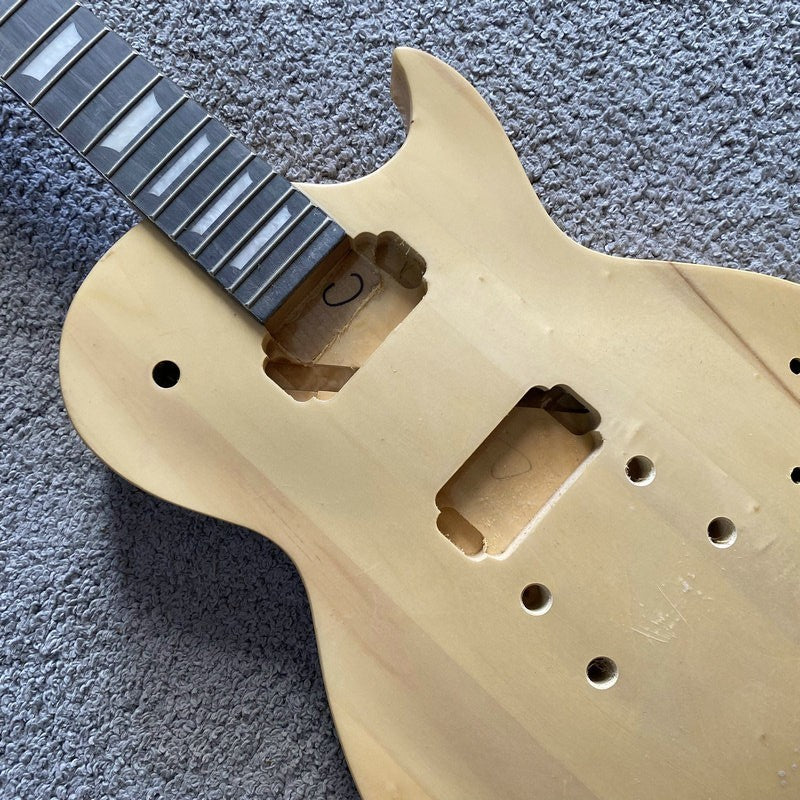 Single Cut Basswood Guitar Body with Maple Neck, Rosewood Fretboard Fi
