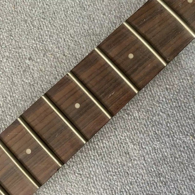 LAG Electric Guitar Maple Wood Neck, 24 Frets Rosewood Fingerboard
