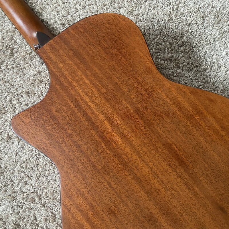 Luna Vintage Acoustic Guitar, Pine Top Body, Mahogany Neck, Rosewood F