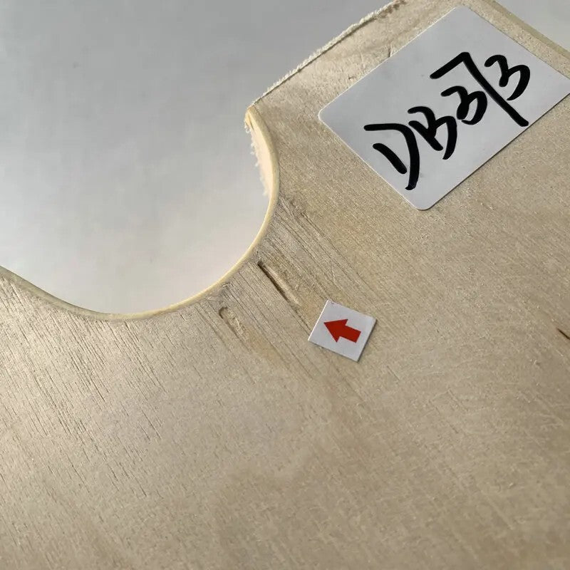 Maple Unfinished Semi Hollow Jazz Bass Body DIY Project
