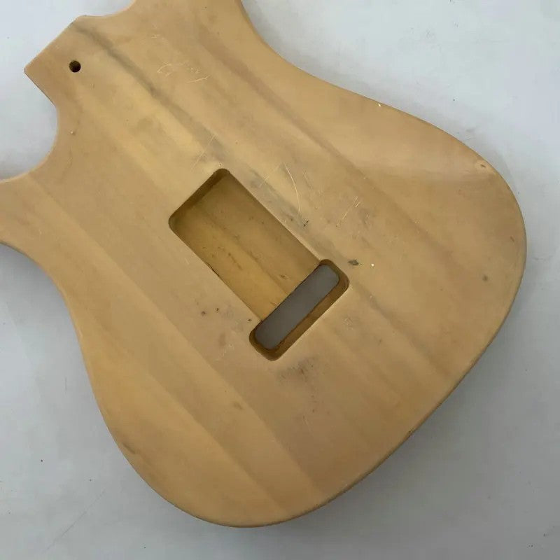 Unfinished Guitar Tiger Maple Top Basswood Body