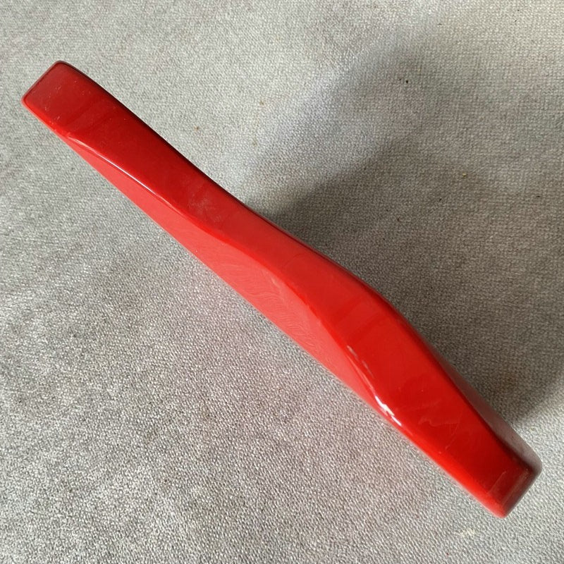 Red Basswood Mini Guitar Body Fit Stratocaster Strat