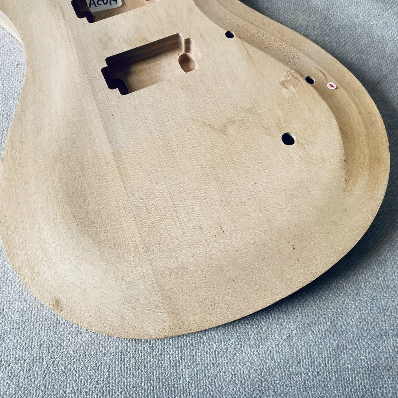 Mahogany Wood Guitar DIY Project Body