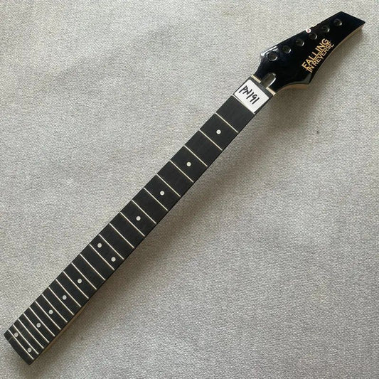 Black Maple Custom DIY Guitar Neck, Rosewood Fingerboard, 24 Frets