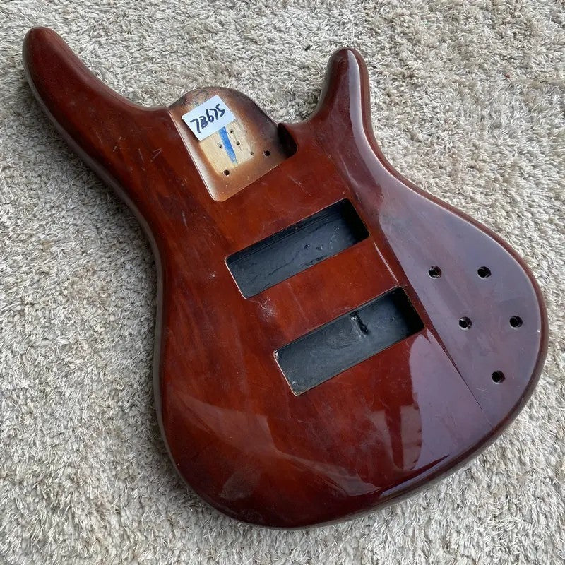 Solid Basswood 5 String Electric Bass Guitar Body DIY Project