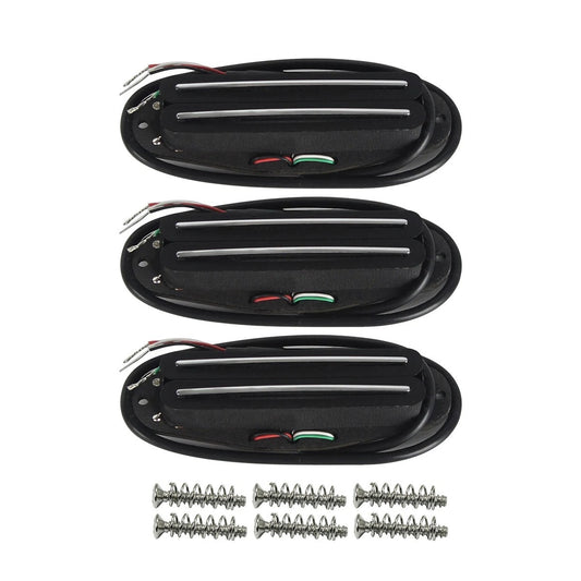 Dual Blades Guitar SSS Pickups Set Fit Stratocaster Strat