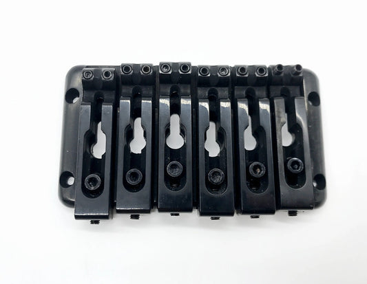Black 6 String Bass Bridge Fit Schecter,Wahsburn,Peavey,Lakland,Ibanez