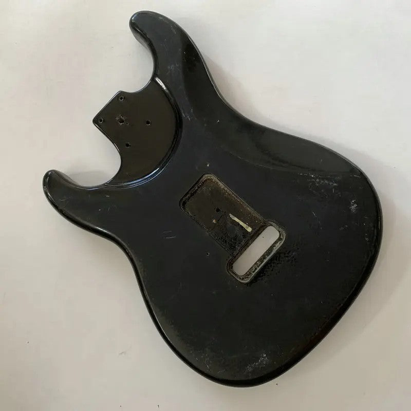 Black Basswood Guitar Body Fit Strat ST