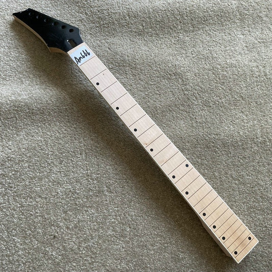 Maple Wood Left Handed Guitar Neck, 24 Frets Fingerboard Fretboard