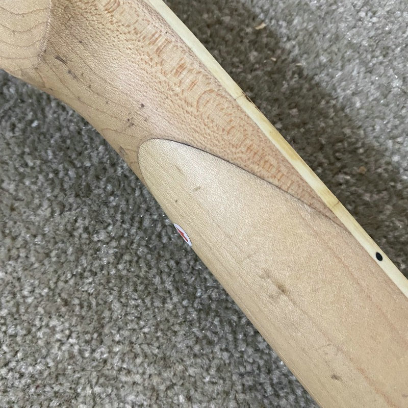 Maple Wood Guitar Neck, 24 Frets Rosewood Fretboard DIY Project