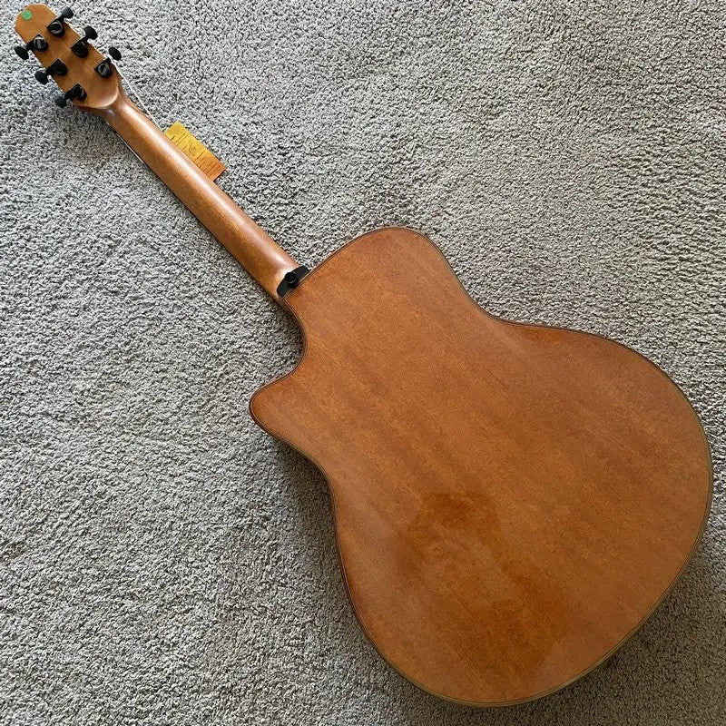 Caraya 41" Acoustic Guitar, Solid Spruce Top Body, Mahogany Neck