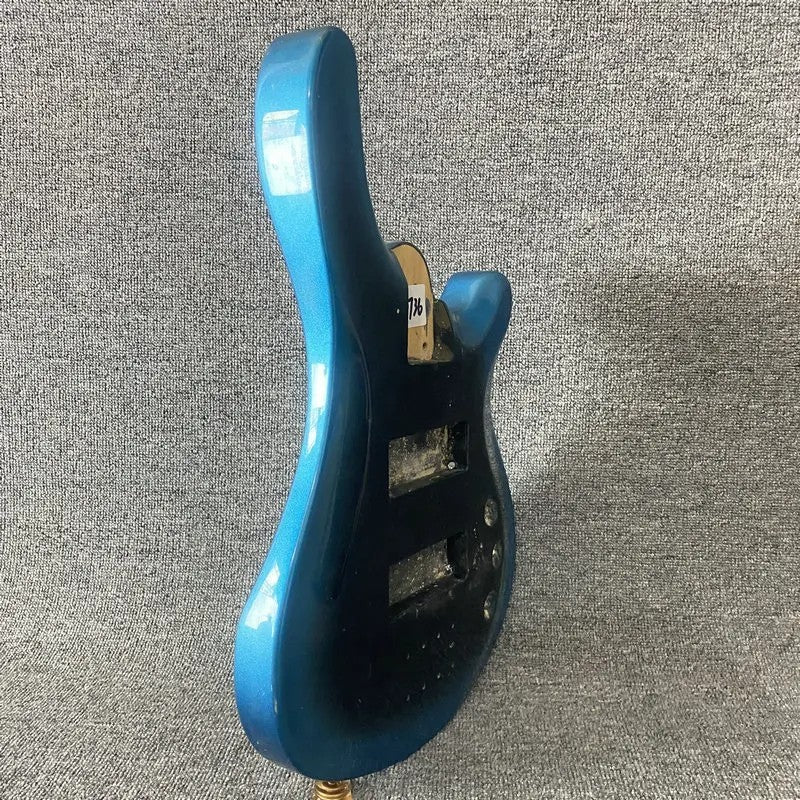Blue DIY Project Electric Bass Basswood Body