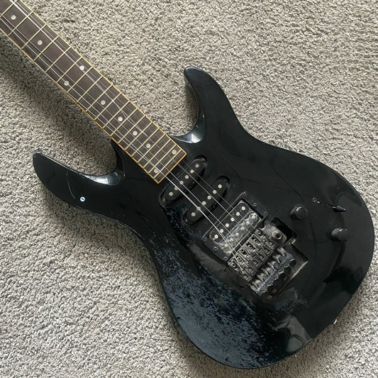 HSH Black Electric Guitar Basswood Body, Maple Neck, Rosewood Fingerbo