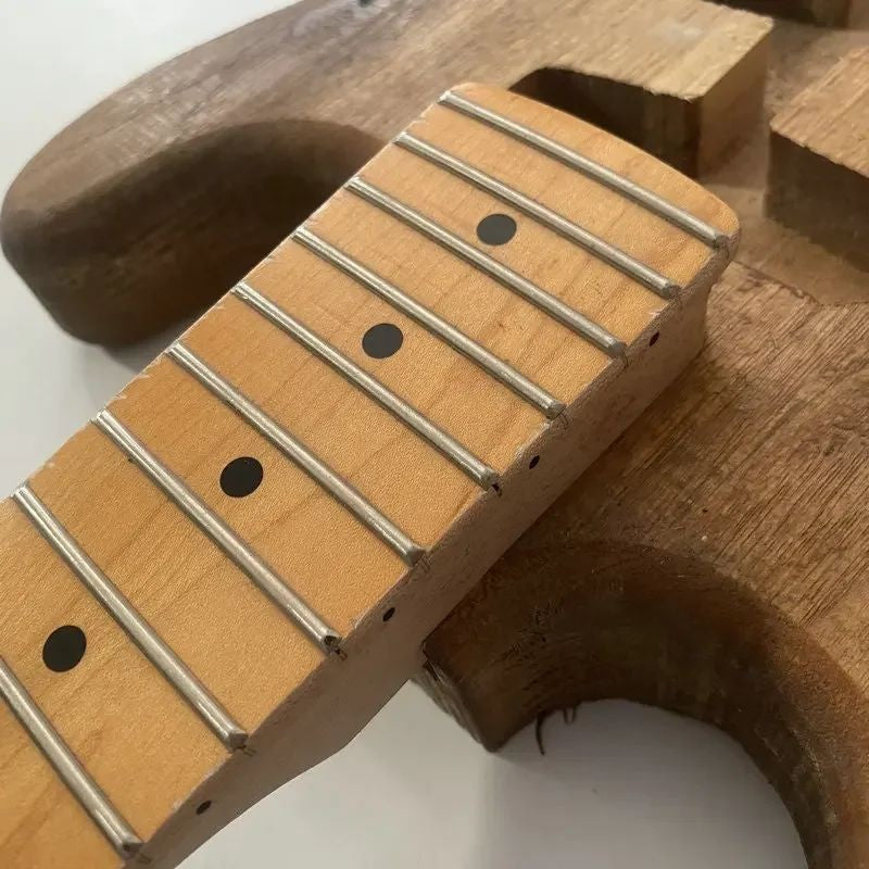 DIY Set Guitar Basswood Body with Maple Neck Project